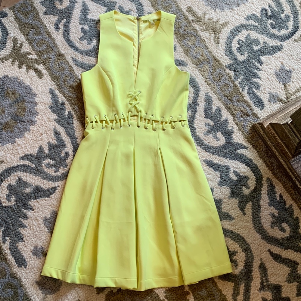 Gianni Bini bright yellow dress